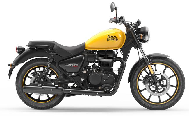 2023 Royal Enfield Meteor 350 – Fireball Yellow - Click for OTD Pricing - IN STOCK!